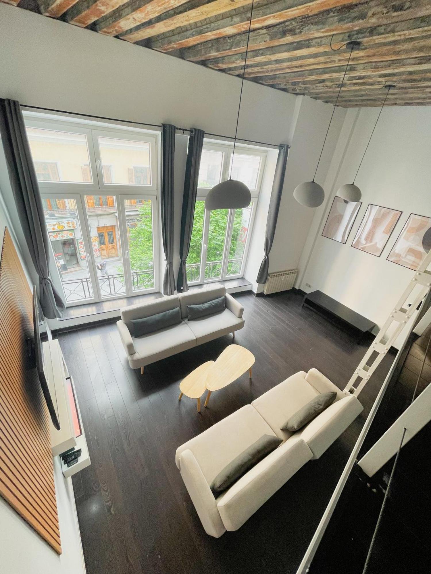 Carretas Duplex Exterior Derecha Apartman Madrid Kültér fotó